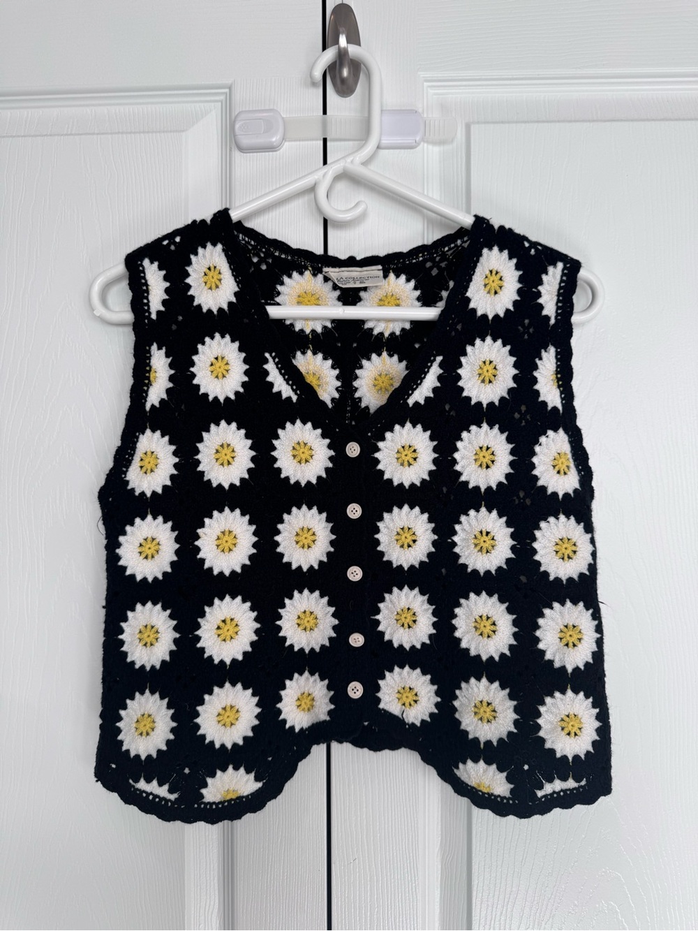 Vintage | Daisy Chain Sweater Vest | One Size
